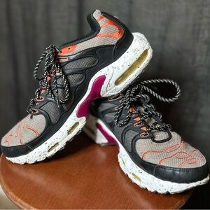 Size 10 Nike Air Max Terrascape Plus Men’s Fossil Mantra Orange Crater Foam Sole